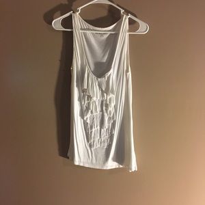 New York and Company Ruffle Tank Top